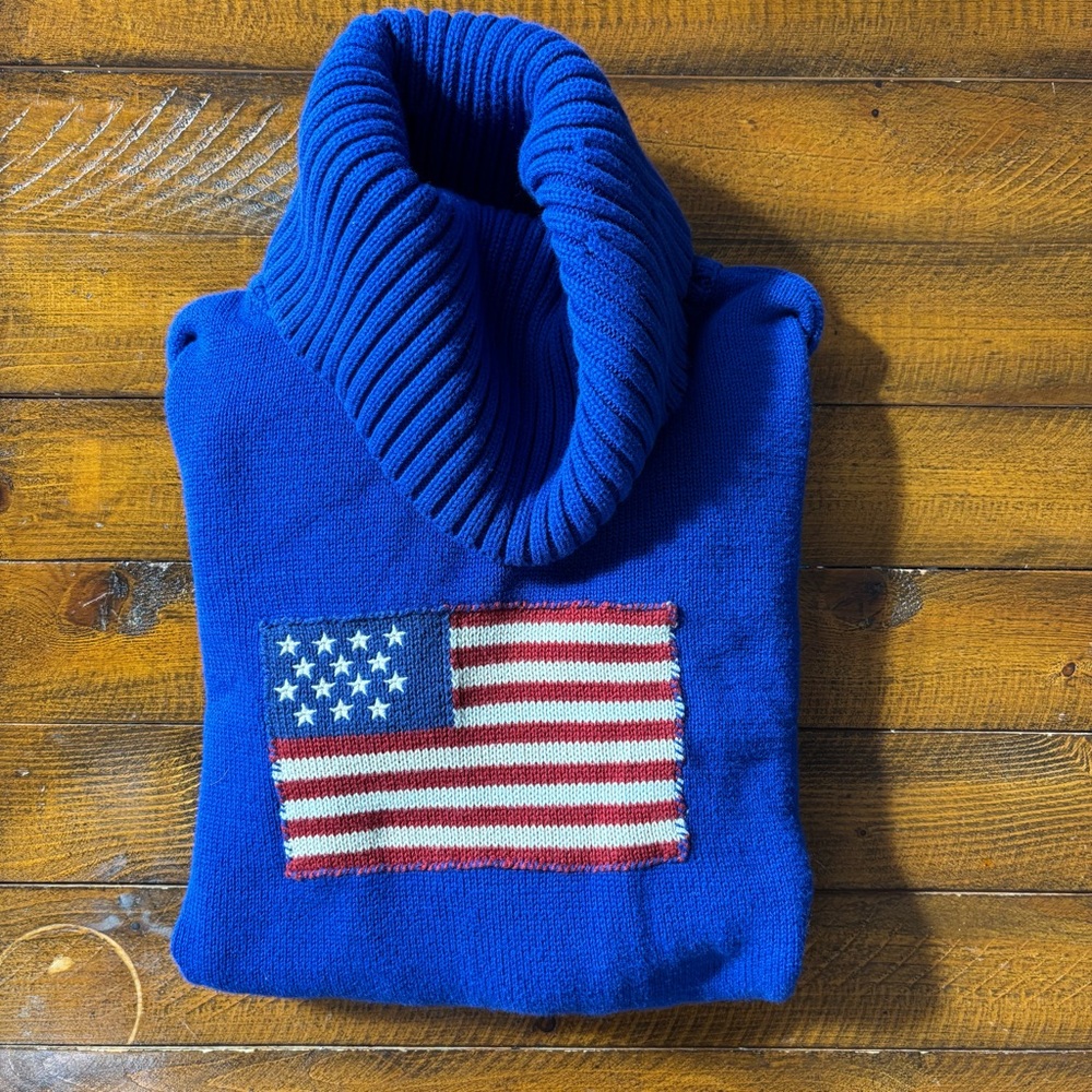 RARE Vintage 90s Ralph Lauren Turtleneck - Picture 5 of 7